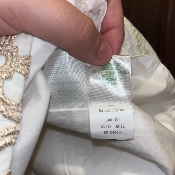 Women’s New without Tags Lilly Pulitzer Mila Gold Shift Dress size 6 - Picture 3 of 7